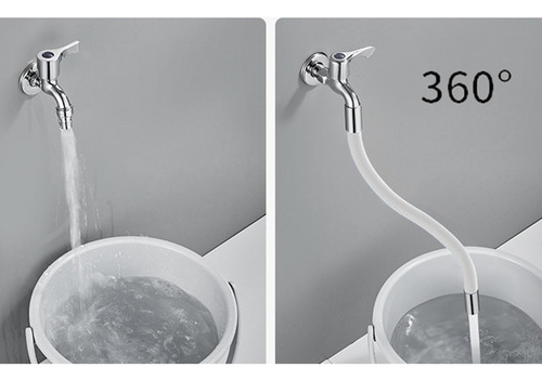 Manguera De Agua Del Conector Del Extensor Del Grifo 50cm