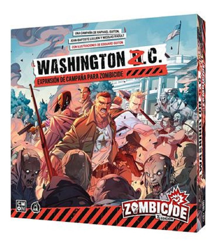 Juego De Mesa - Zombicide 2e: Washington Z.c. - Español