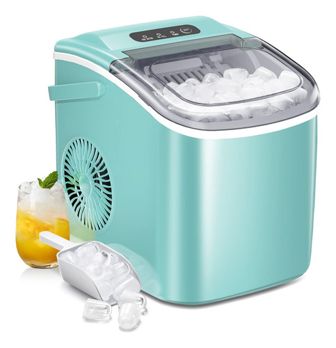 Aglucky Ice Makers Countertop,portable Ice Maker Machine Wit