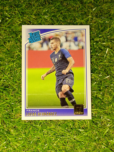 Cv Lucas Hernández Rookie Card 2019 Donruss Francia Rc