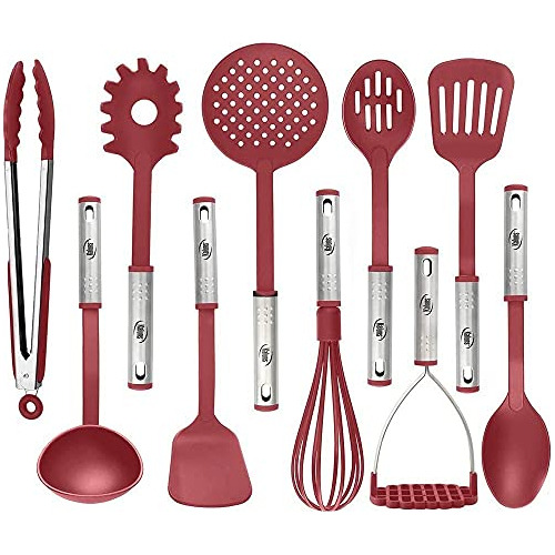 Utensilios De Cocina Set, 10 Utensilios De Cocina De 2z5r0