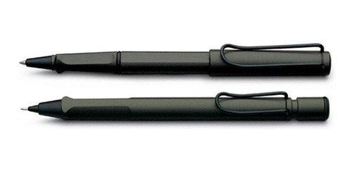 Portaminas Y Roller Ball Lamy Safari Negro Umbra