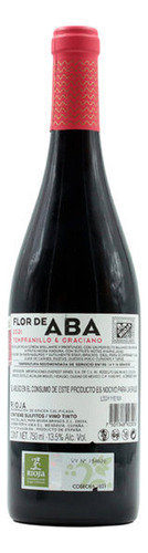 Pack De 2 Vino Tinto Flor De Aba Roble Tempranillo 750 Ml