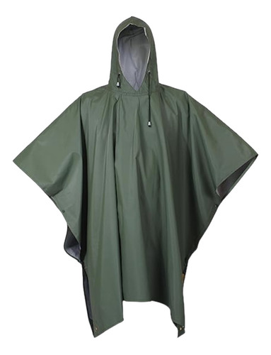 Poncho Impermeable Duradero Militar Capa Lluvia Ipl1