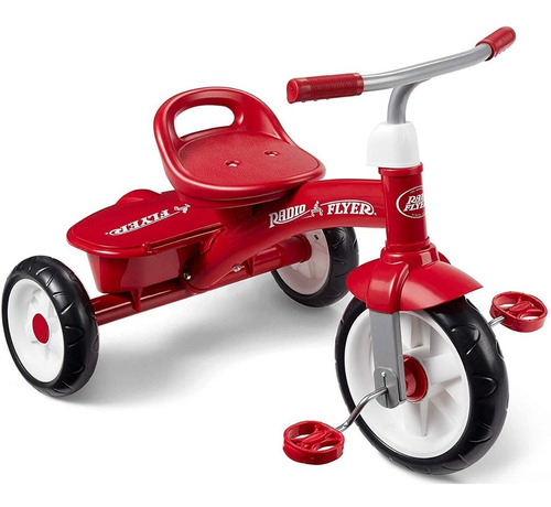 Triciclo Rojo De Acero Para Niños - Radio Flyer