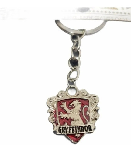 Imagen 2 de 3 de Llavero Harry Potter Gryffindor Licencia Oficial