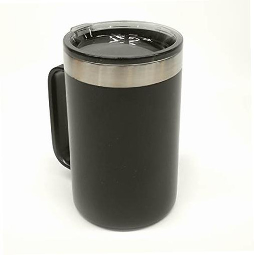 Ekco 93594 Taza Doble Pared, Negro, 540 Ml