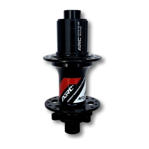 Maza Arc Trasera 32h Freno Disc No Boost Pasante Hg Shimano 