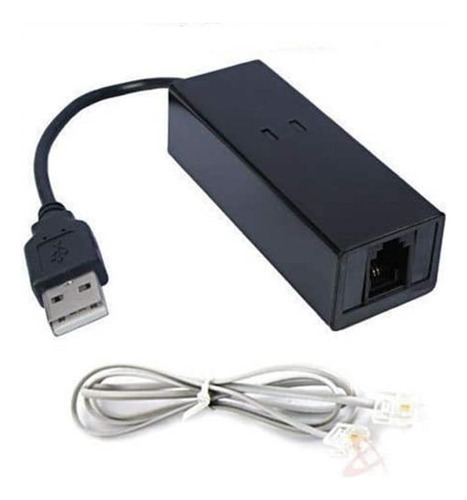 Módem De Fax De Datos Externo Usb 56k Dial Up Para Windows