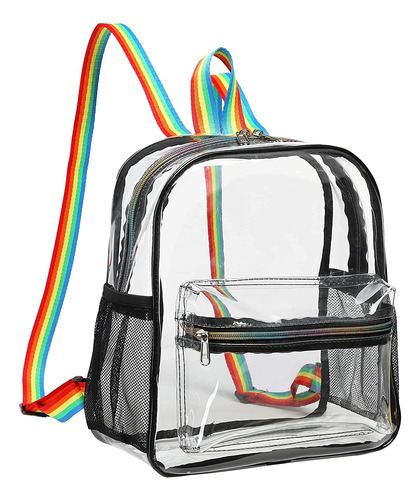 Mochila F-color, Transparente/con Cierre/unisex