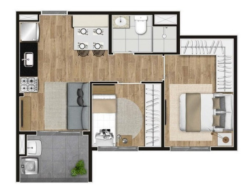 Imagem 13 de 13 de Apartamento Residencial Para Venda, Vila Guilherme, São Paulo - Ap10151. - Ap10151-inc