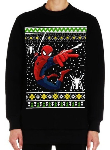 Sudadera Ugly Sweater Spider Man Hom Araña + Regalo C/ Envio