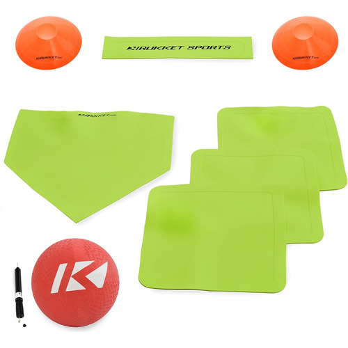 Juego De Kickball Rukket Con Bases | Platos De Goma Para ...