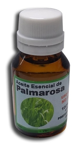 Aceite Esencial De Palmarosa 100ml Aromaterapia - 100% Puro