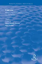 Comprar Libro Folk Law: Essays In The Theory And Practice Of Lex ...