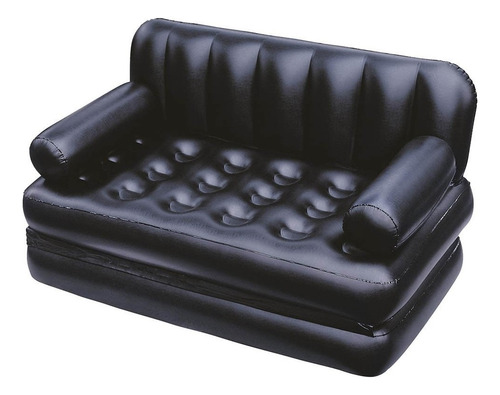 Sofá/cama Casal Inflável Preto Bestway