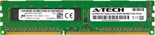 Para Servidor Ddr3 8gb 2rx8 Pc3l-12800e 1600mhz Ecc Udimm