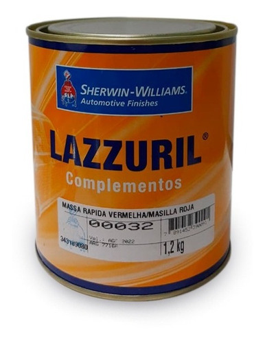 Sherwin-williams Masilla Rapida Roja 032