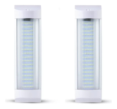 Plafon Led Con Tecla On/off 12v-24v 72 Led Autoadhesivo X2u 