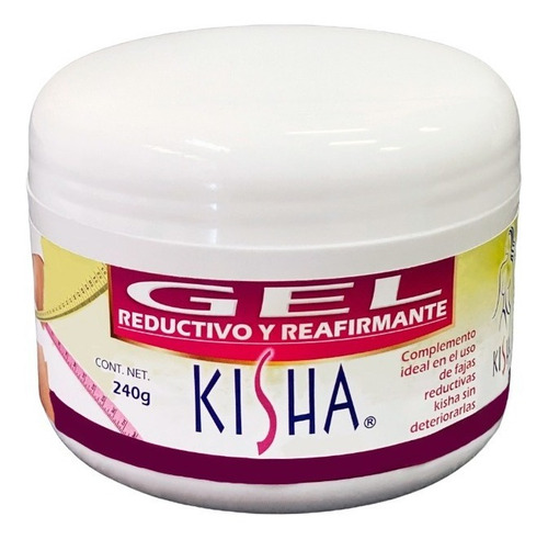 Gel Reductor Reafirmante Kisha Post Parto Fragancia Mentol Tipo De Envase Bote