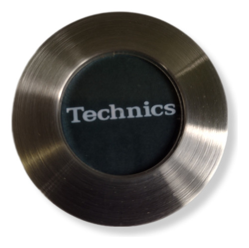 Clamp Alumínio Com Logo Technics Para Toca Disco De Vinil