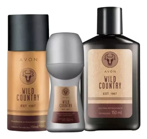 Wild Country Avon X 3.colonia, Aerosol Y Rool On. Original 