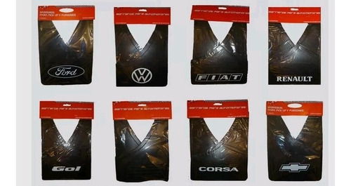 Imagen 2 de 2 de Barreros Baberos Goma Autos Todas Las Marcas ( Precio X Par )