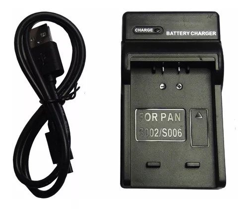 Cámara de batería cargador estación de carga para Panasonic Lumix cgr-s002 e cga-s002 e