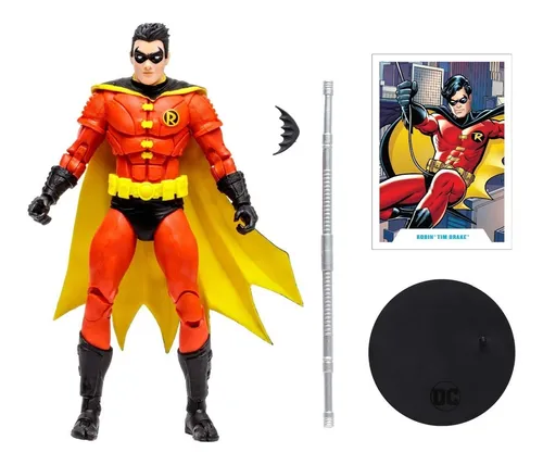 Action Figure Robin Tim Drake Mcfarlane Toys Batman Dc 18cm
