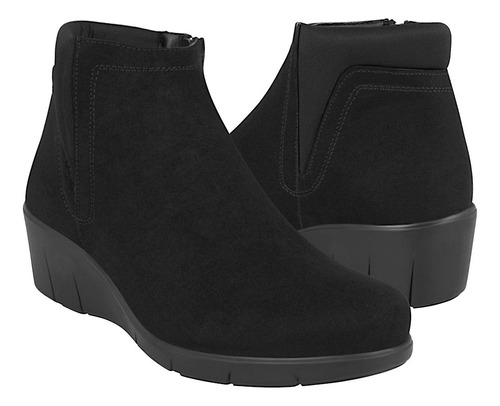 Botines Dama Stylo 2694 Suede Negro