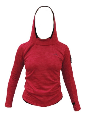 Buzo Dama Capucha Micropolar Deportivo Mujer Termico Hoodie