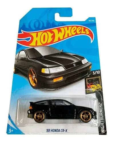 88 Honda Crx Nightburnerz Hot Wheels 3/10 (49) | MercadoLibre
