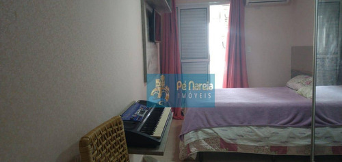 Imagem 24 de 30 de Apartamento Com 3 Dormitórios À Venda, 140 M² Por R$ 740.000,00 - Canto Do Forte - Praia Grande/sp - Ap0855