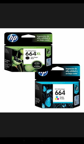 Cartuchos Hp 122 662 664 60 901 61 62 63 21 22 74 75 27 28