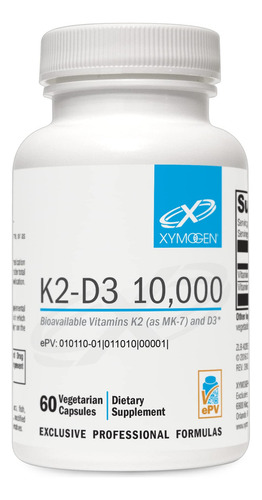 Suplemento De Ximogênio K2-d3 10000 Vitamina D3 10000 Ui Com