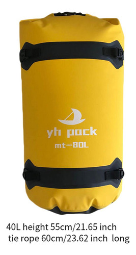Bolsa Seca Impermeable, Saco De Compresión, Bolsa 40l