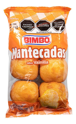 Pan Bimbo Mantecadas 188g