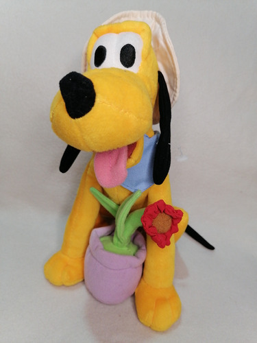 Peluche Original Pluto Flor Disney 