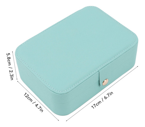 Estuche Organizador Portátil Pequeño Para Joyas De Viaje