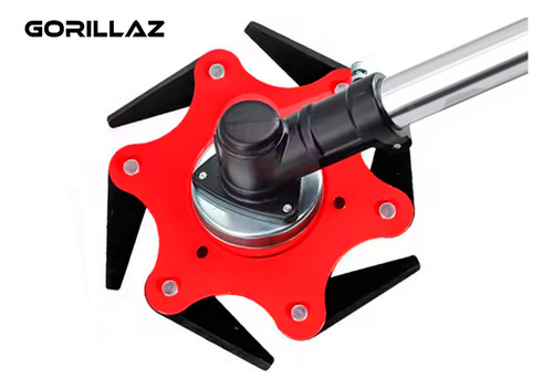 Kit 3 Lâminas Com 6 Pontas Discos Canivete Roçadeira Profissional Glr-6l Gorillaz
