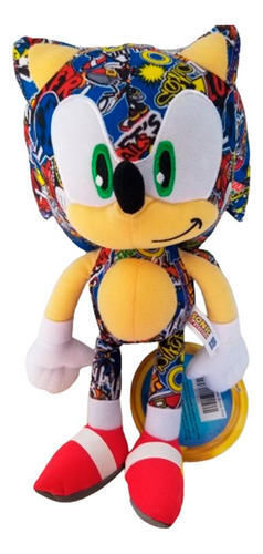 Peluche Sonic The Hedgehog 30 Cm Original De Toy Factory