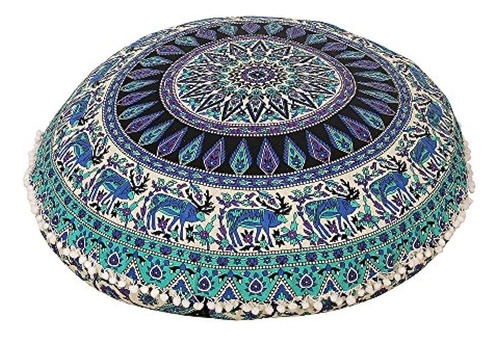 Bohemio Indio Decorativo Almohada De Piso Boho Mandala Hippi