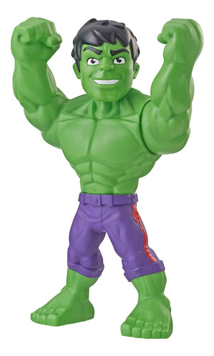 Figura De Acción De 10'' Hulk Playschool Heroes Super