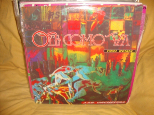 Vinilo J Y B Orchesta Oye Como Va 1991 Remix Aa E1