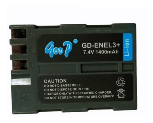 Bateria Camara En-el3e P/nikon En Blister La Mejor Garantia