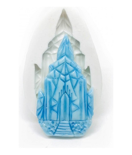 Molde De Silicone Castelo Da Frozen