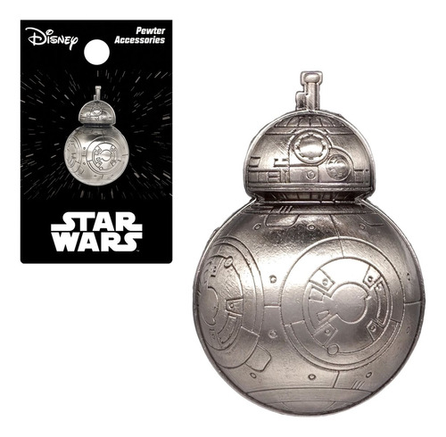 Star Wars Bb8 Pin Redondo 7.5 Cm. Disney Lucas Film