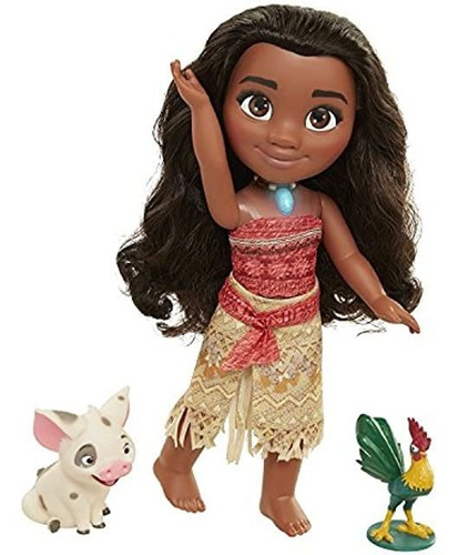 Disney Moana - Muñeca De Aventura Cantante Con Amigos