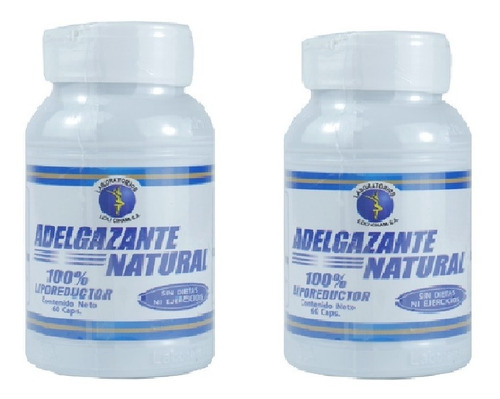 Adelgazante Natural 100% Original Promoción 2 Frascos X U$36