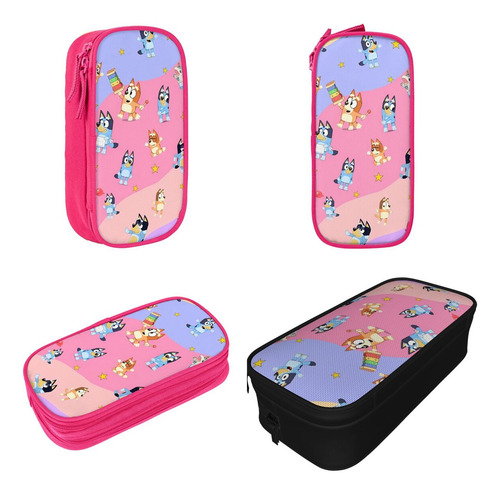 Estuche Para Lápices Cartoon B-blueys Bandit-chilli, Nuevas